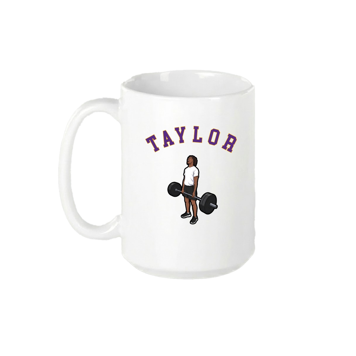 15oz Coffee Mug — Shirsey Arch in White