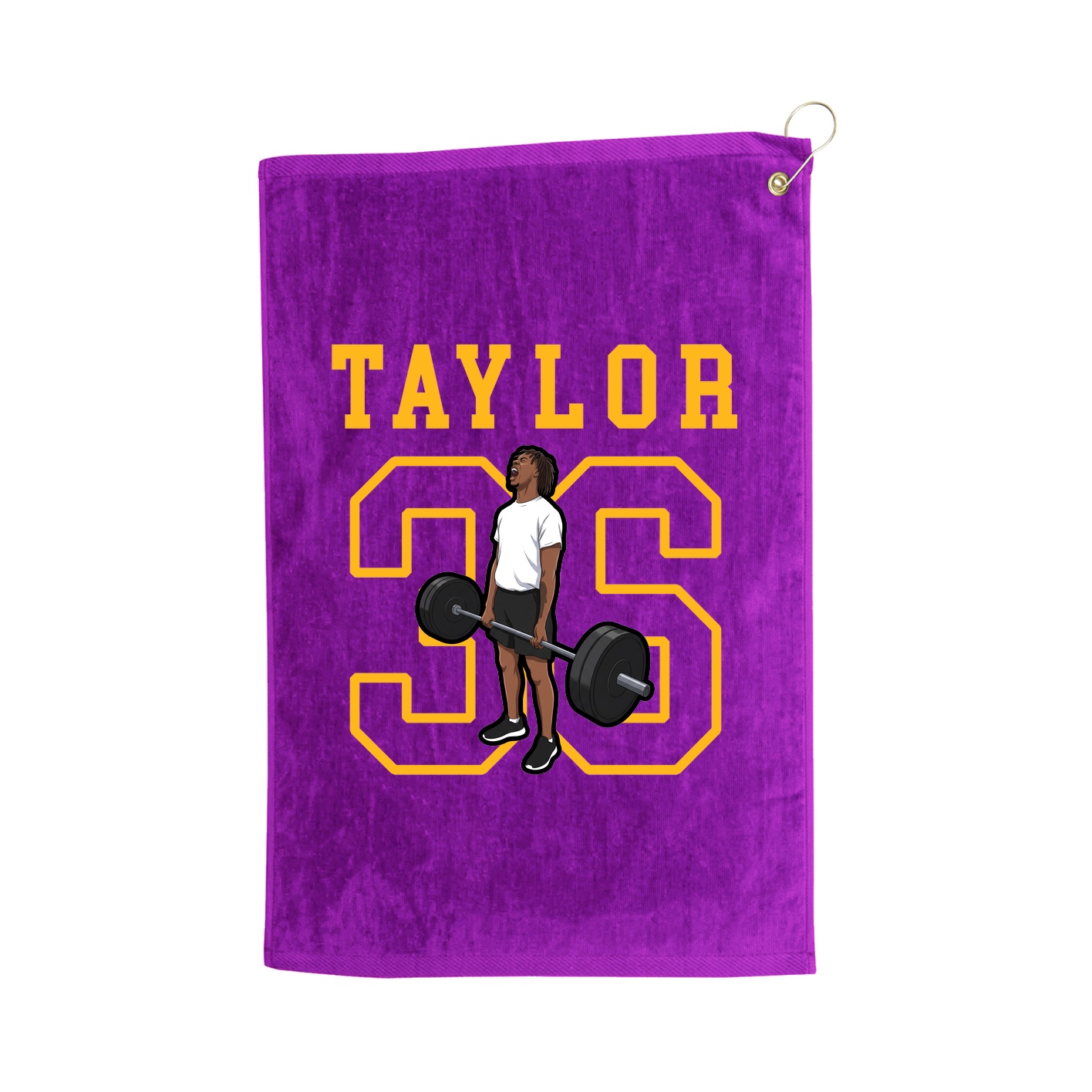 Golf Towel — Shirsey in Purple