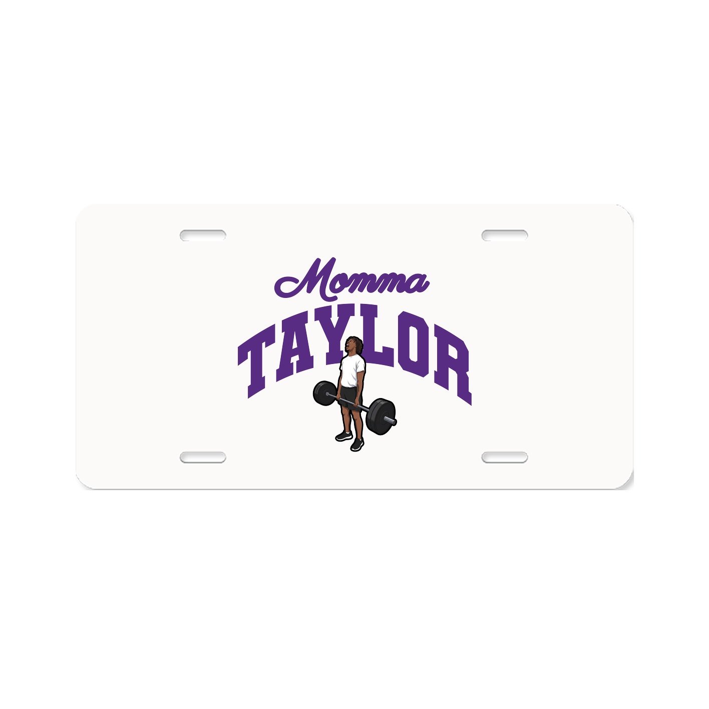 License Plate — Mothers Day Arch in Classic