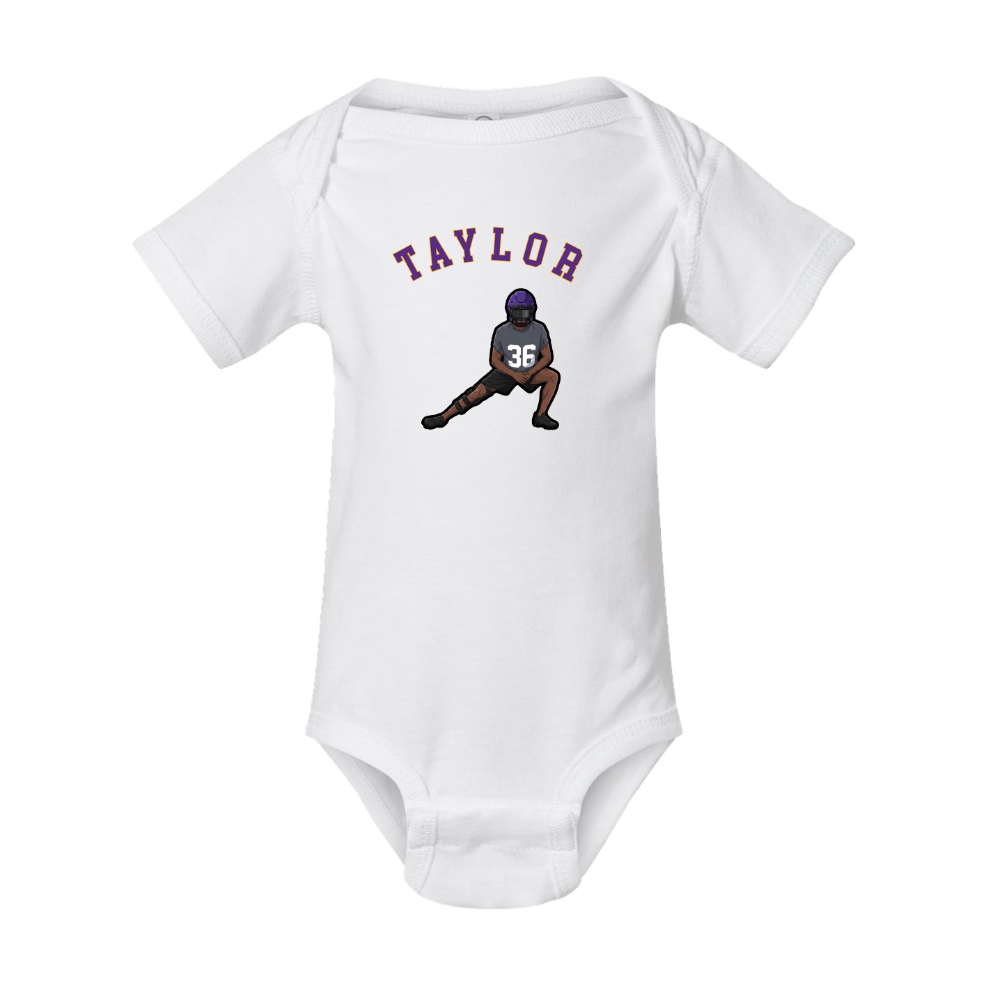 Baby Onesie — Shirsey Arch in White