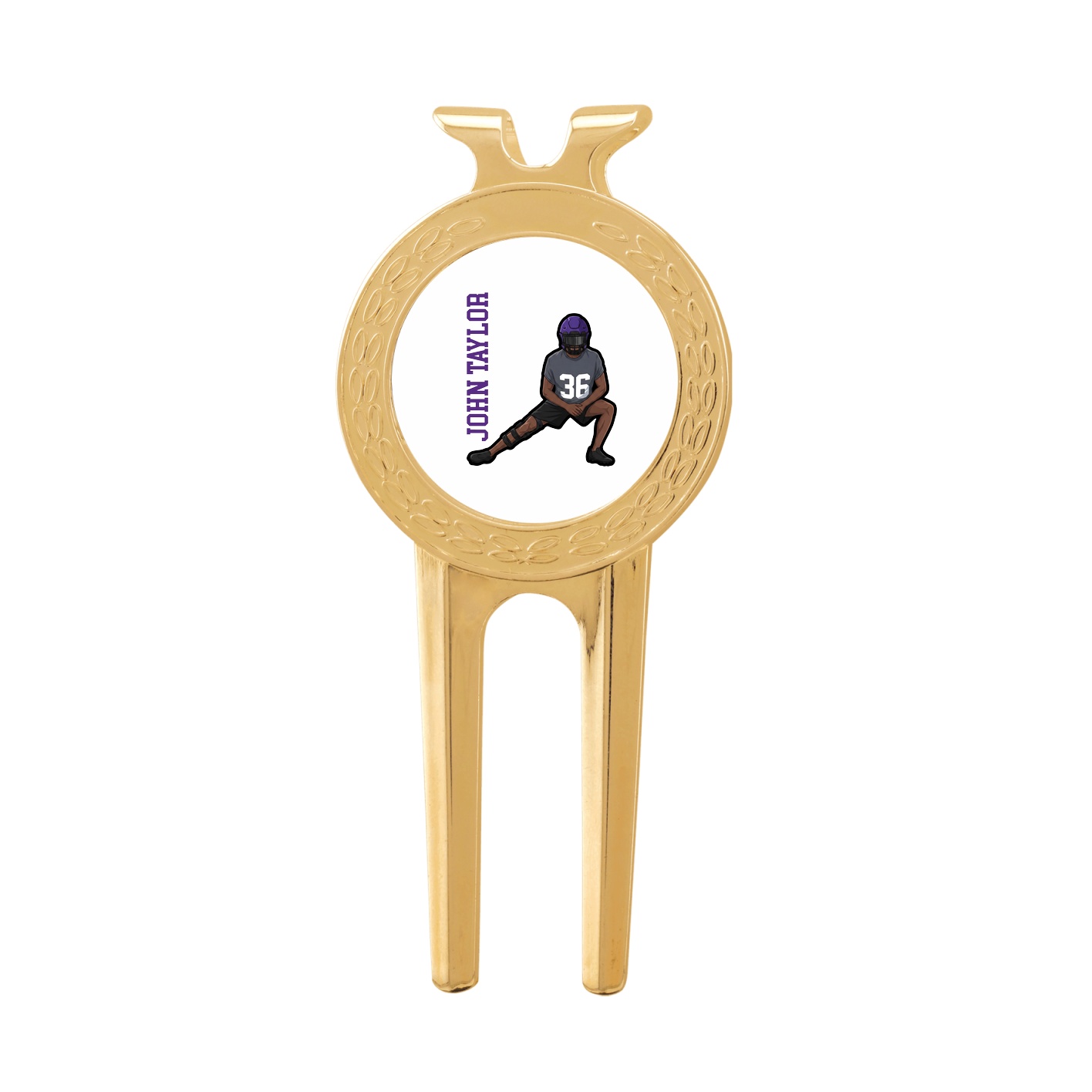 Divot Tool with Ball Marker — Name Vertical in Classic