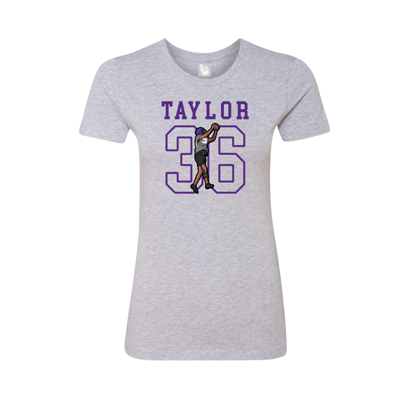 Fitted Women's Tee — Shirsey in Grey