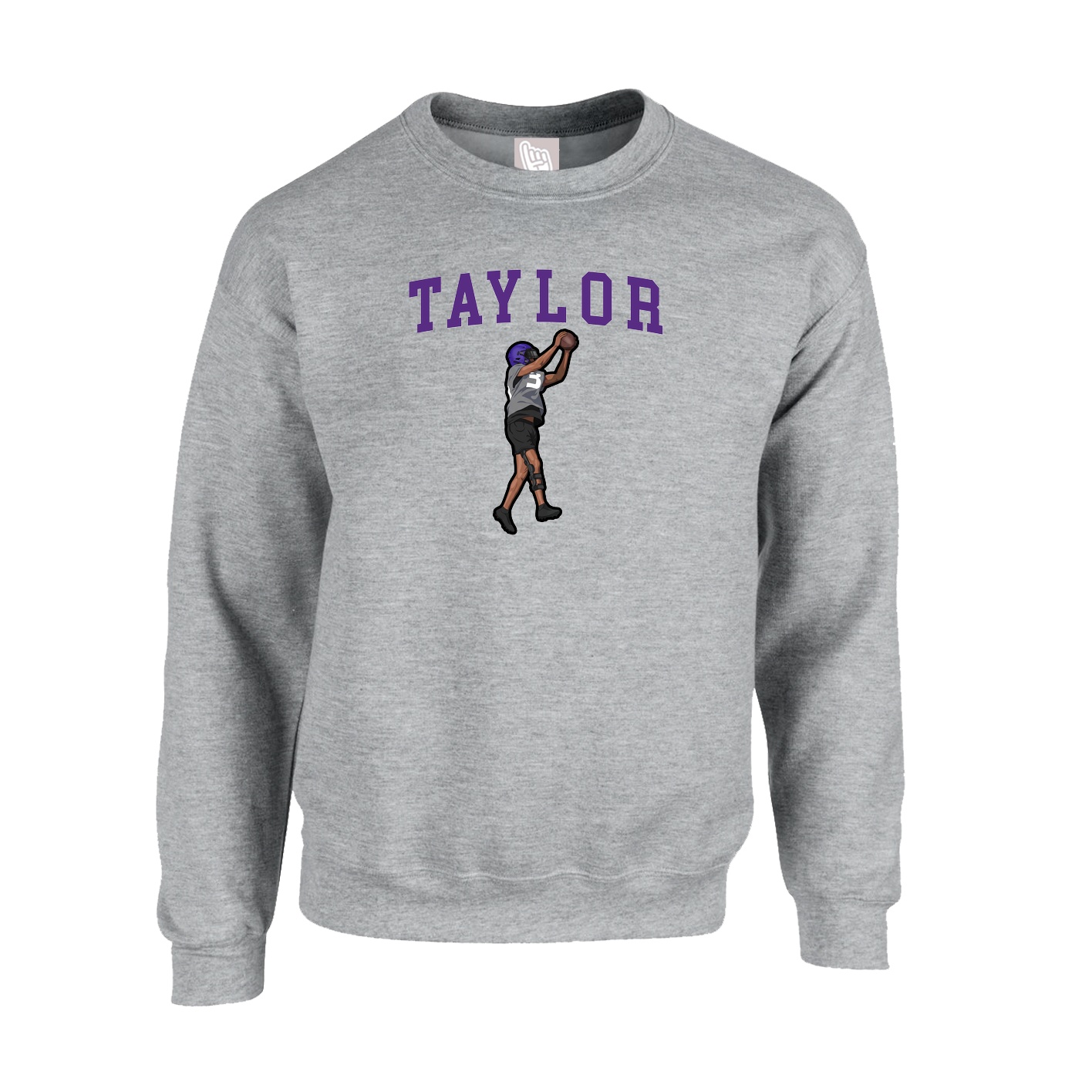 Fleece Crew — Shirsey in Grey