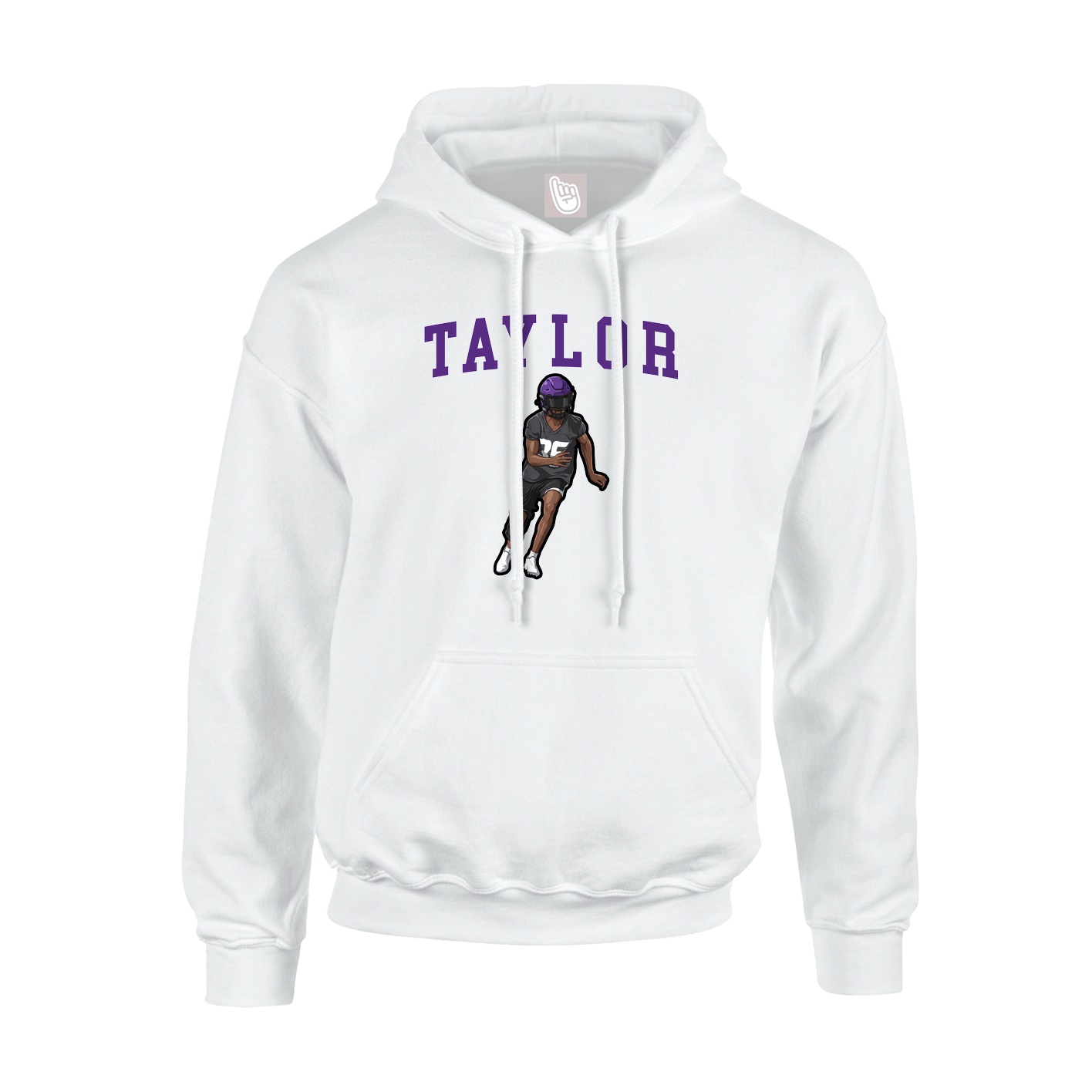Hoodie — Shirsey in White