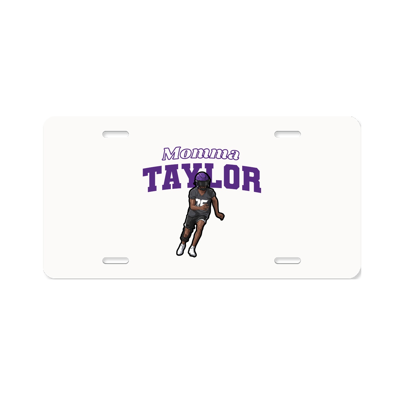 License Plate — Mothers Day Block in Classic