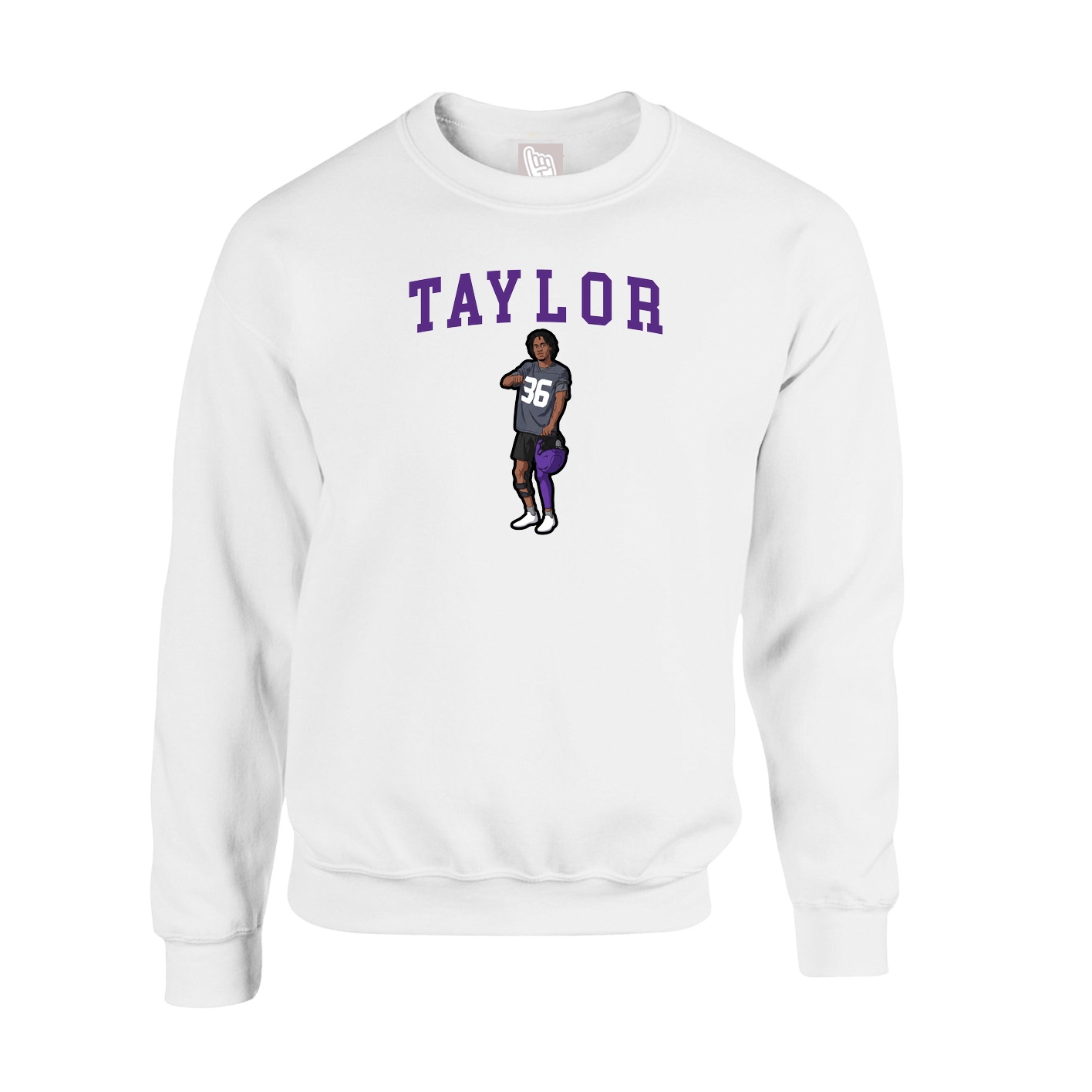 Fleece Crew — Shirsey in White