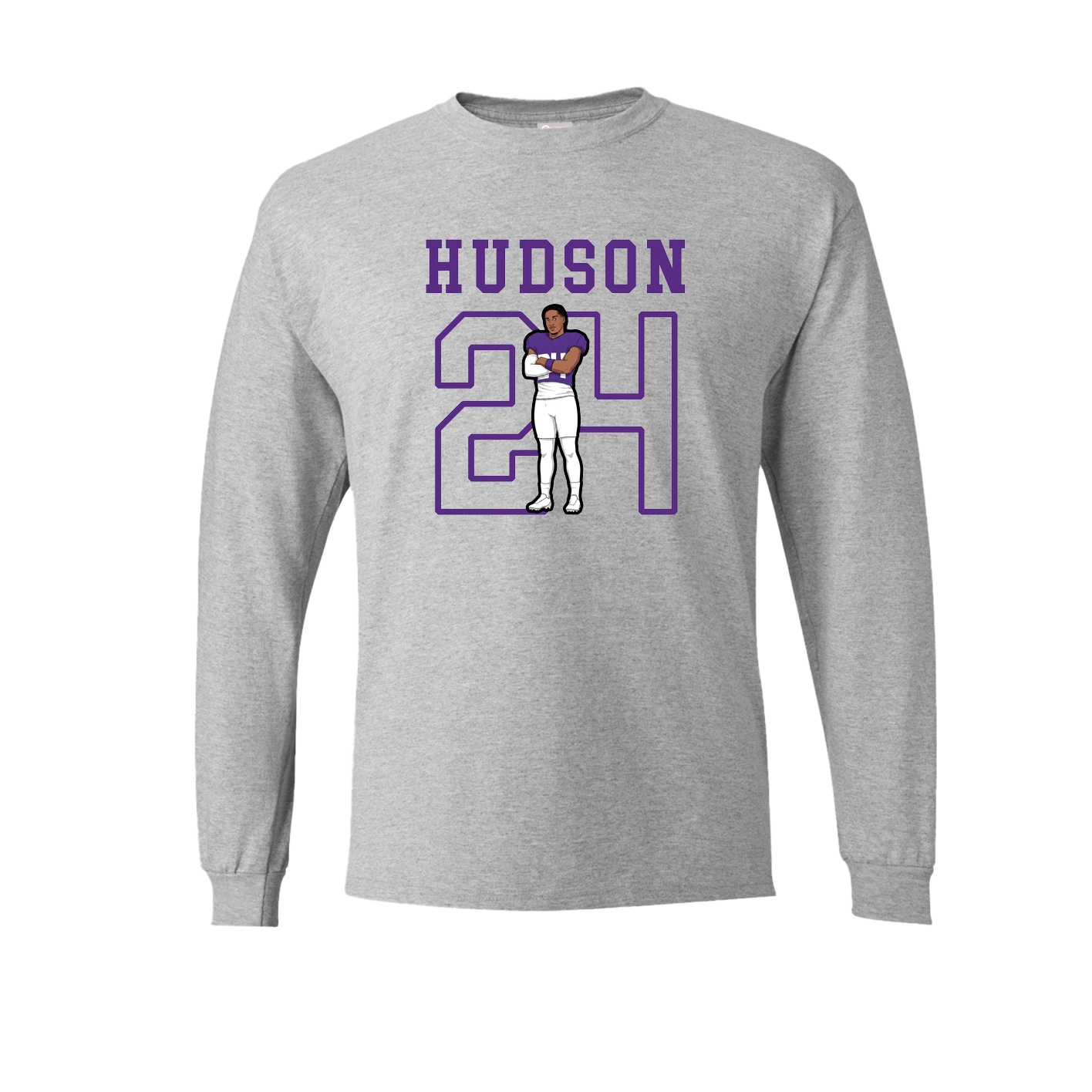 Long Sleeve Tee — Shirsey in Grey