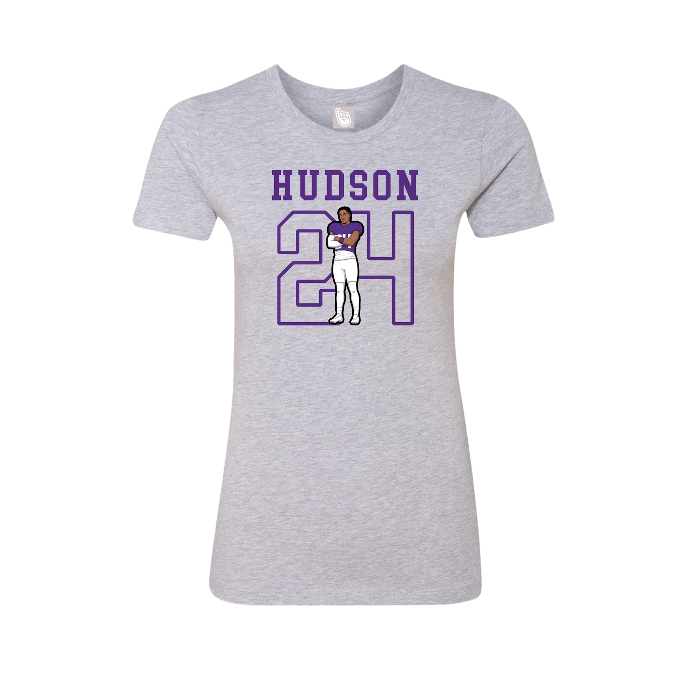 Fitted Women's Tee — Shirsey in Grey