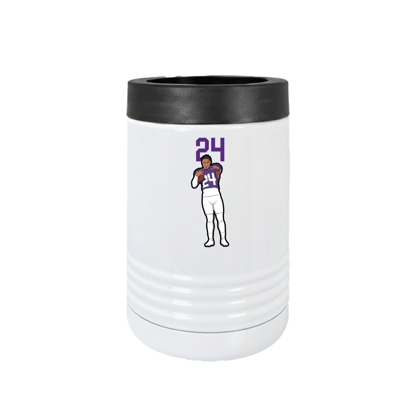 Beverage Holder — Number Top in White
