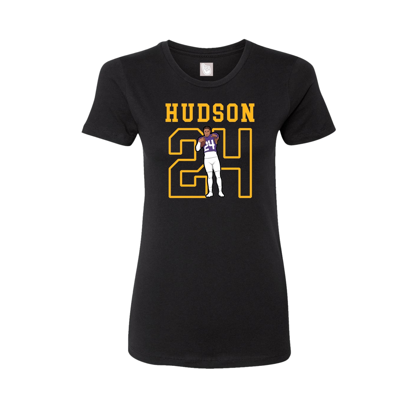 Fitted Women's Tee — Shirsey in Black