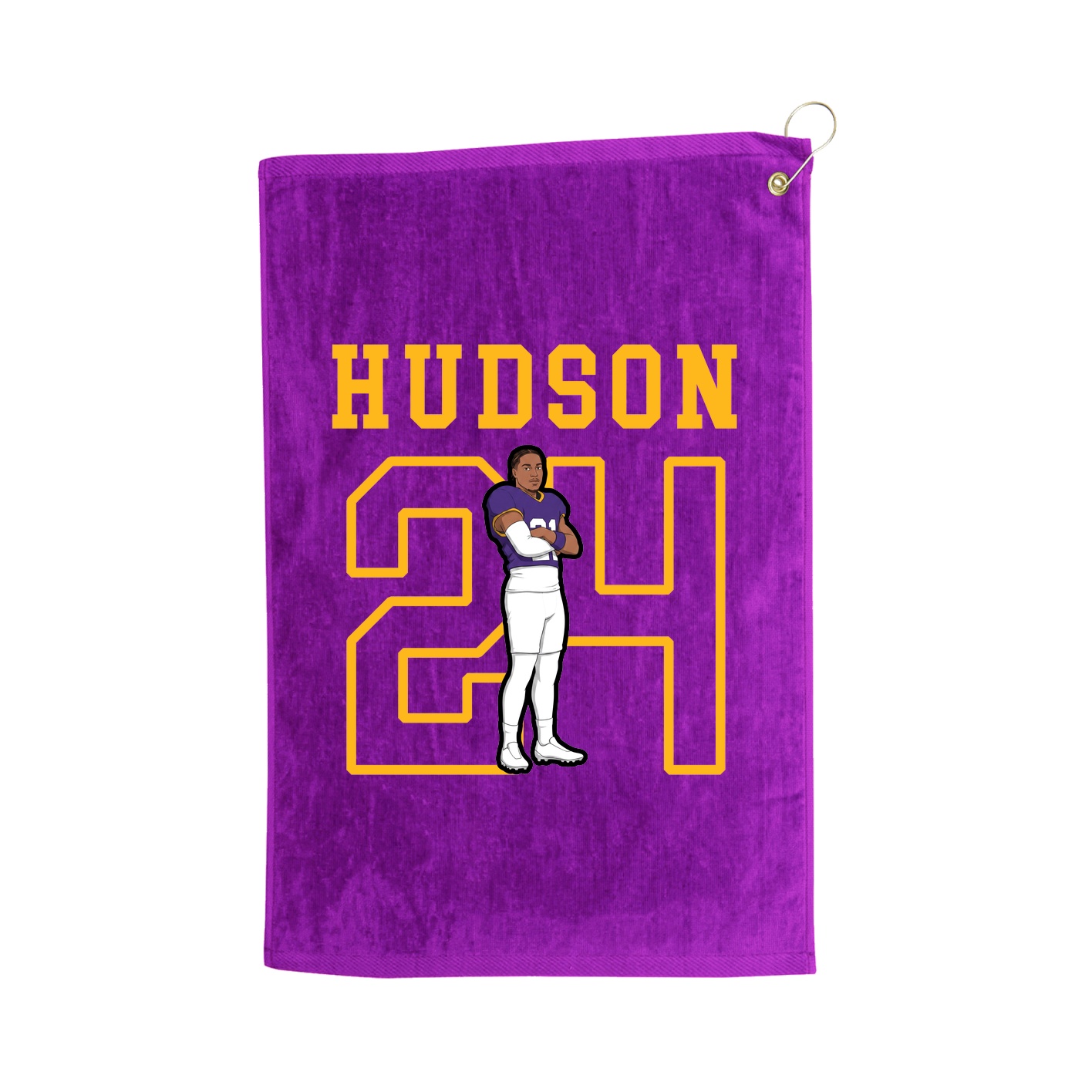Golf Towel — Shirsey in Purple