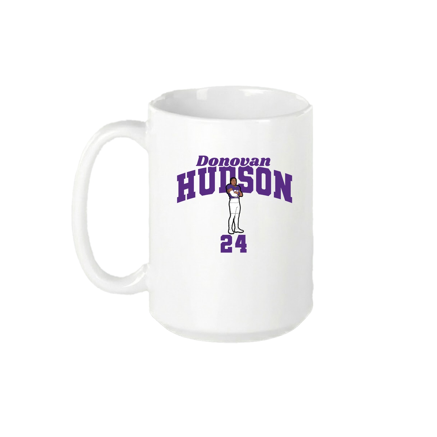 15oz Coffee Mug — Signature Arch in White