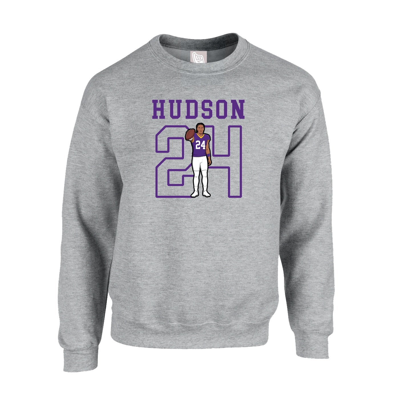 Fleece Crew — Shirsey in Grey