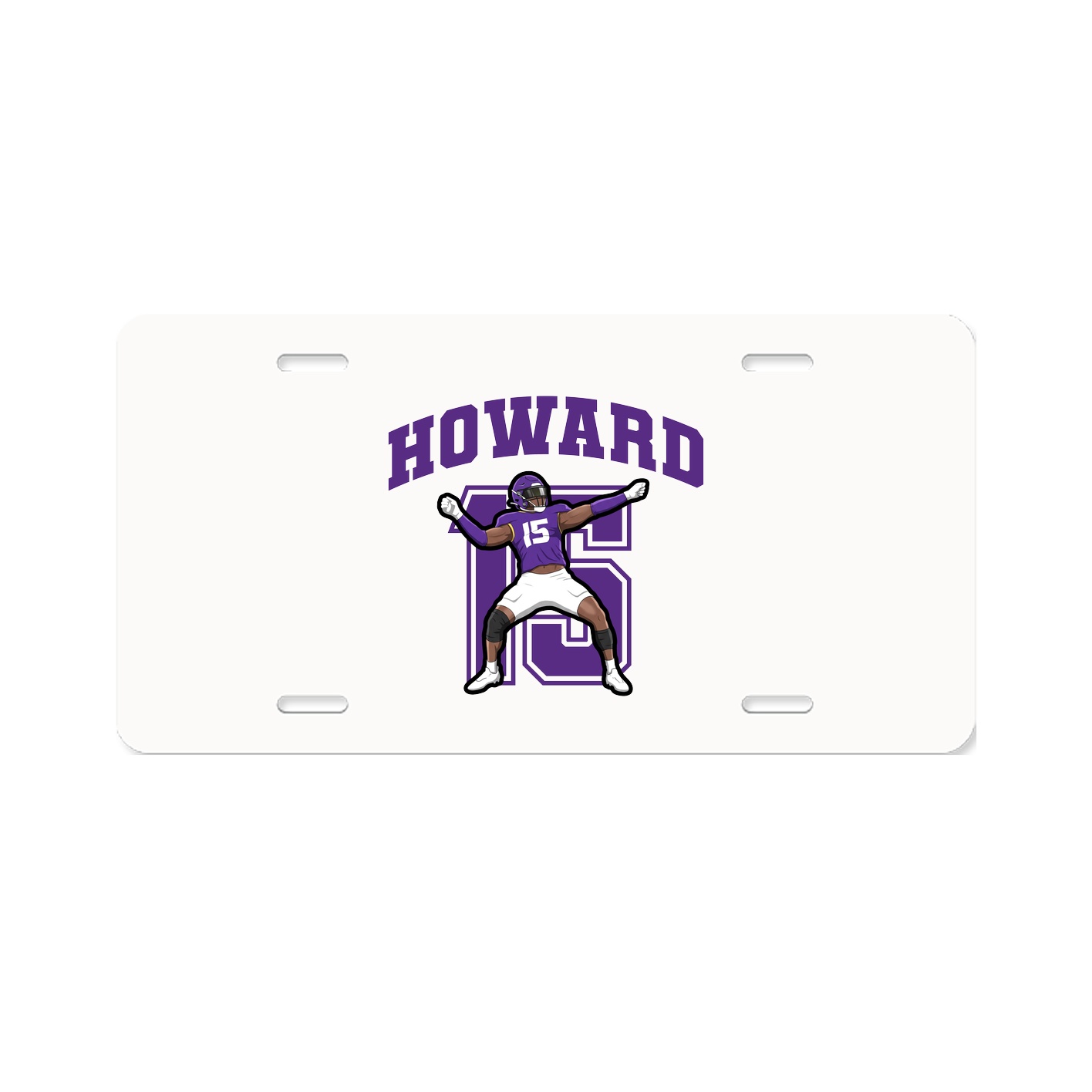 License Plate — Number in Classic