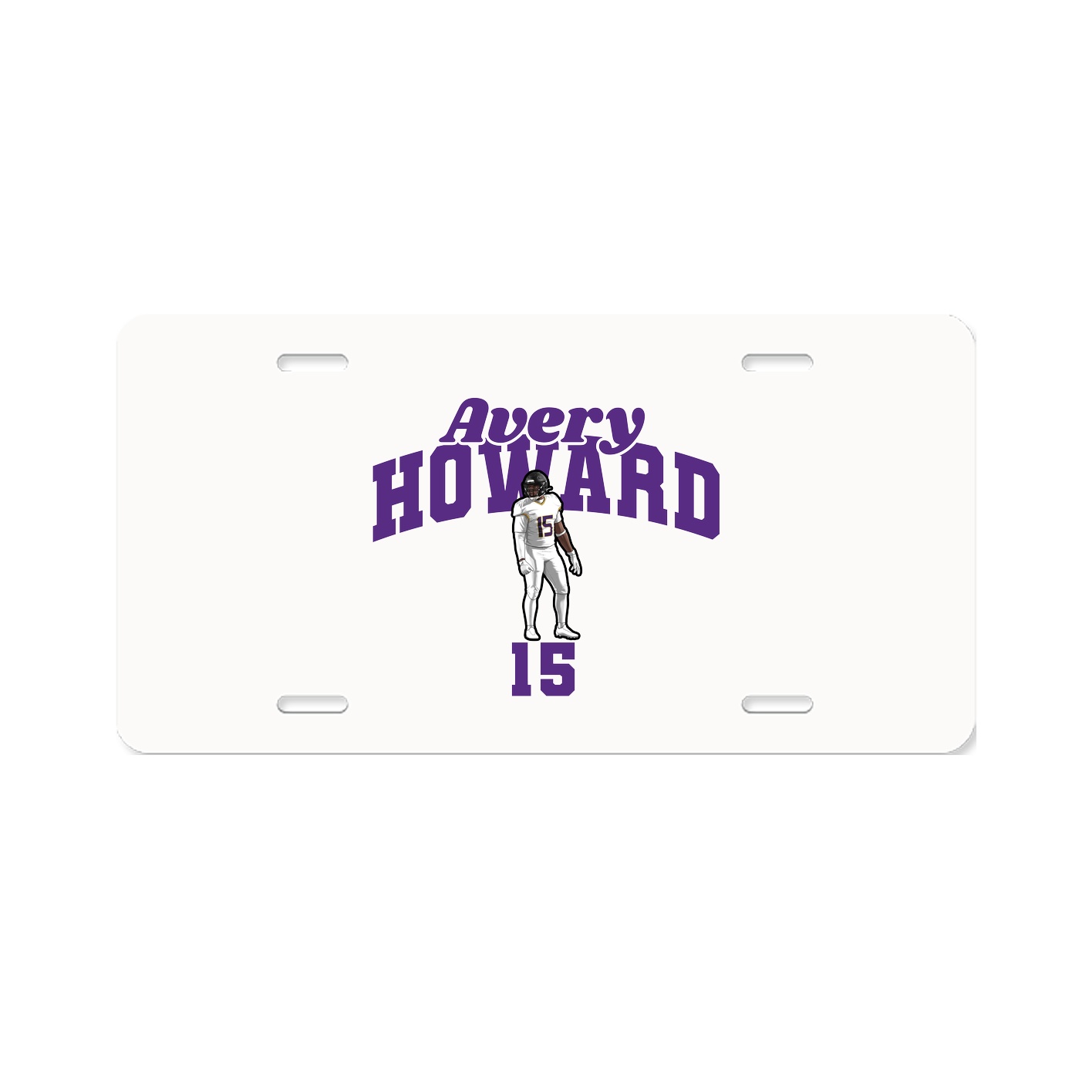 License Plate — Signature Arch in Classic