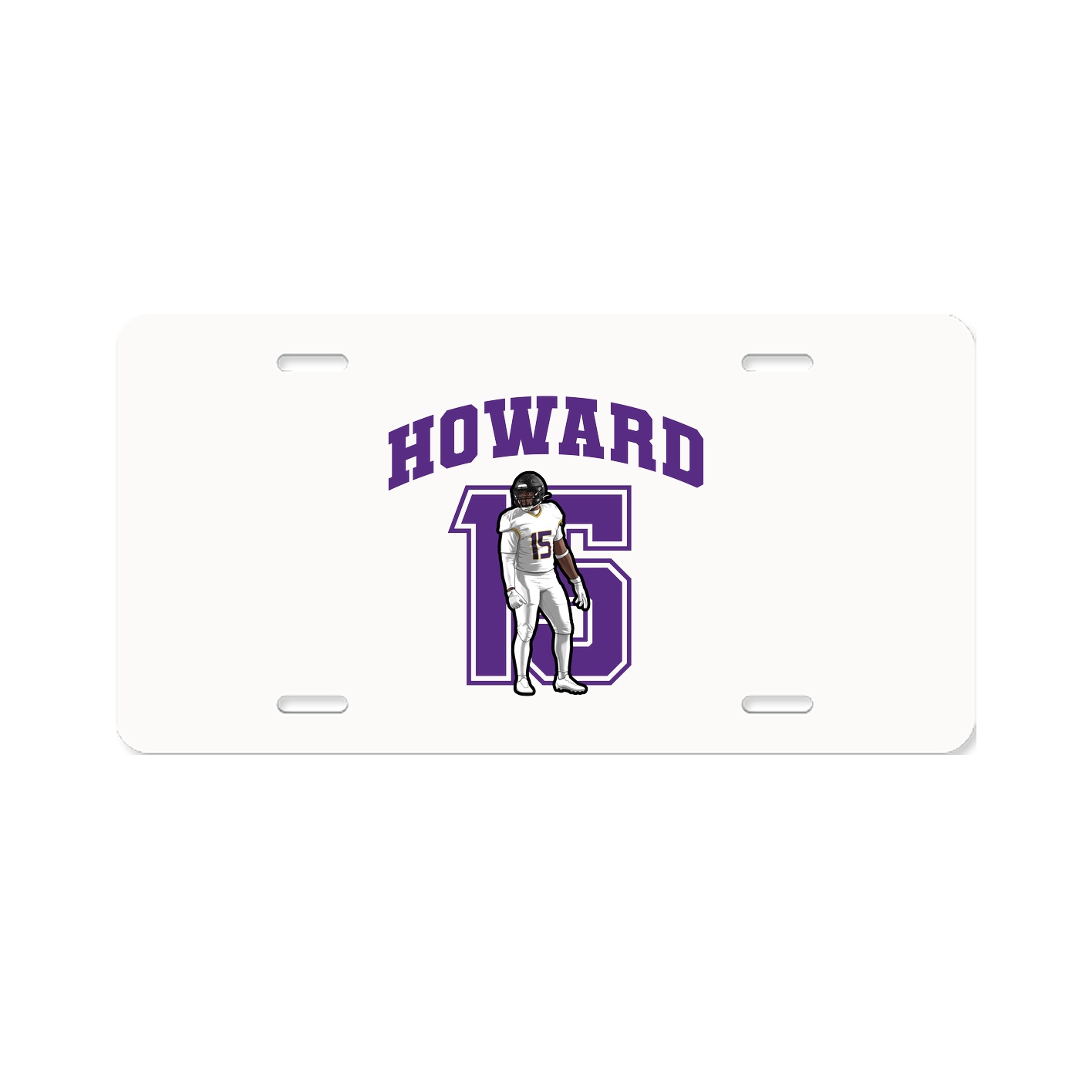 License Plate — Number in Classic