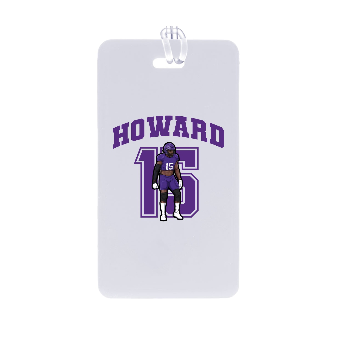 Bag Tag — Number in Classic