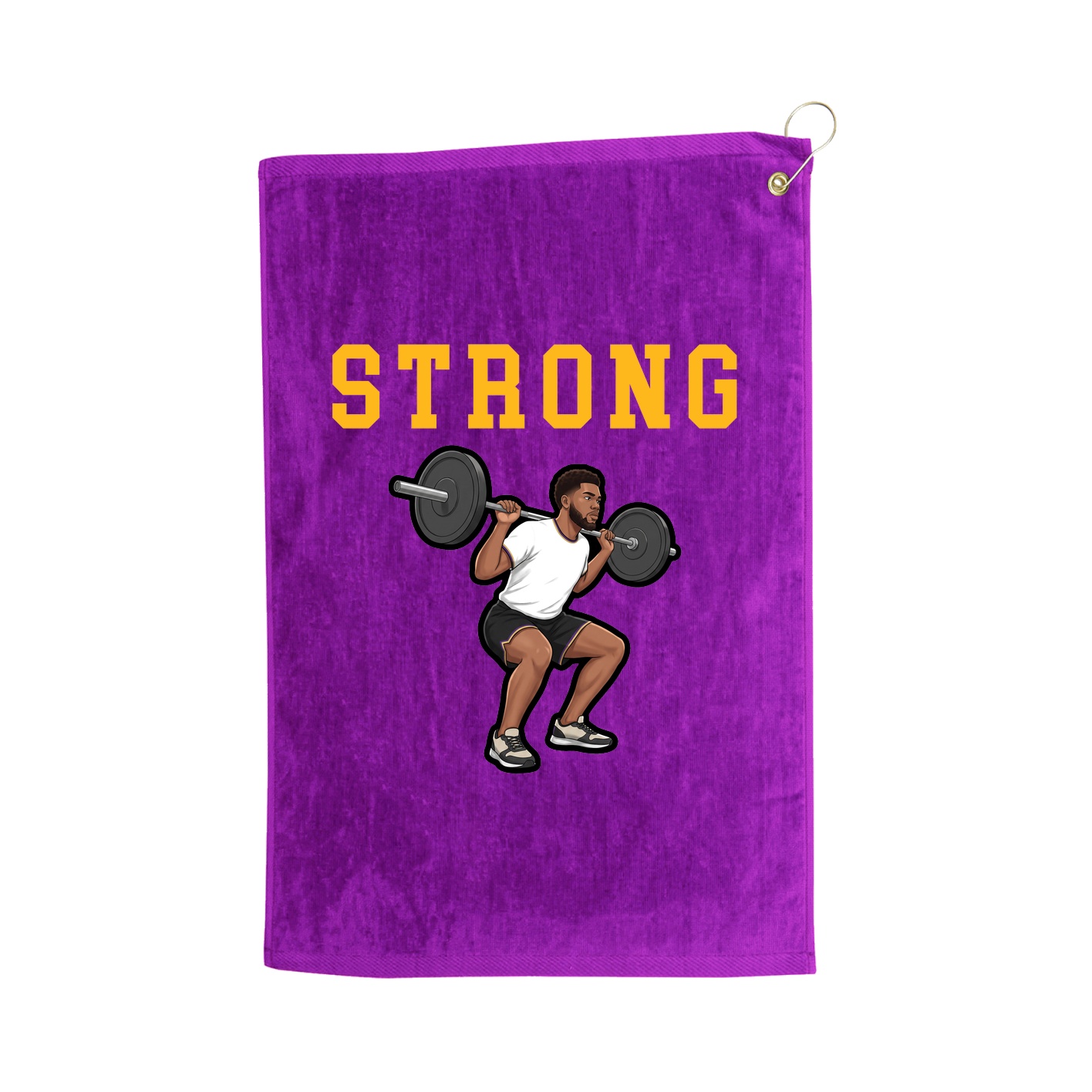 Golf Towel — Shirsey in Purple