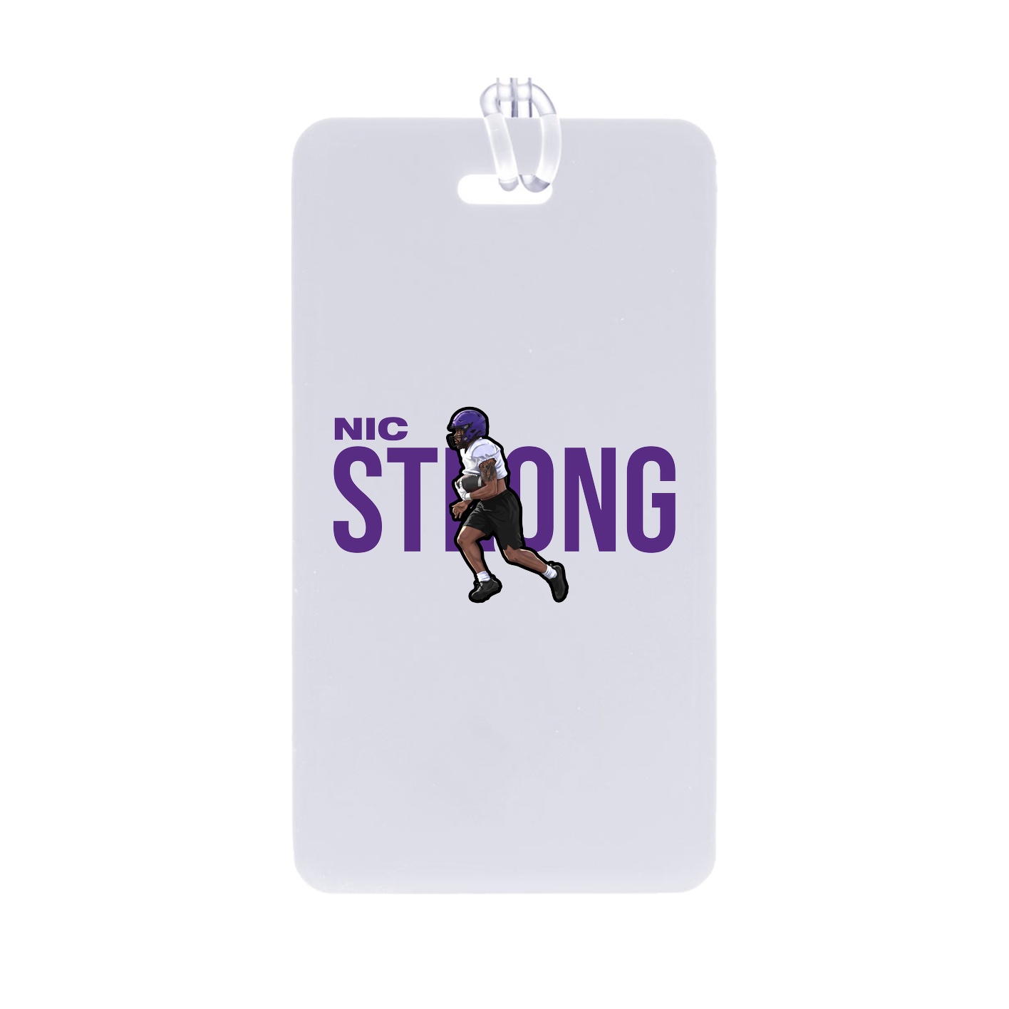 Bag Tag — Player Name in Classic