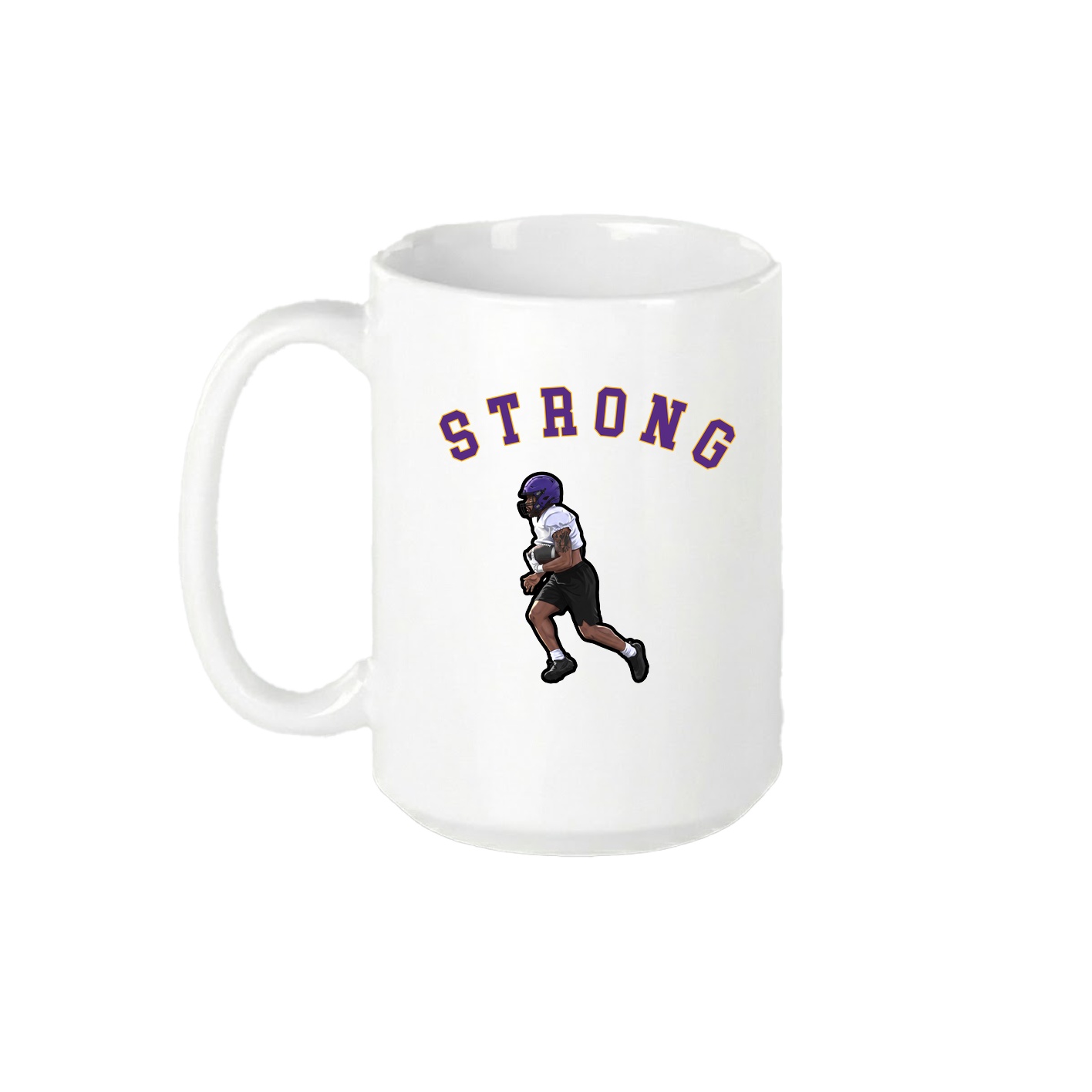 15oz Coffee Mug — Shirsey Arch in White