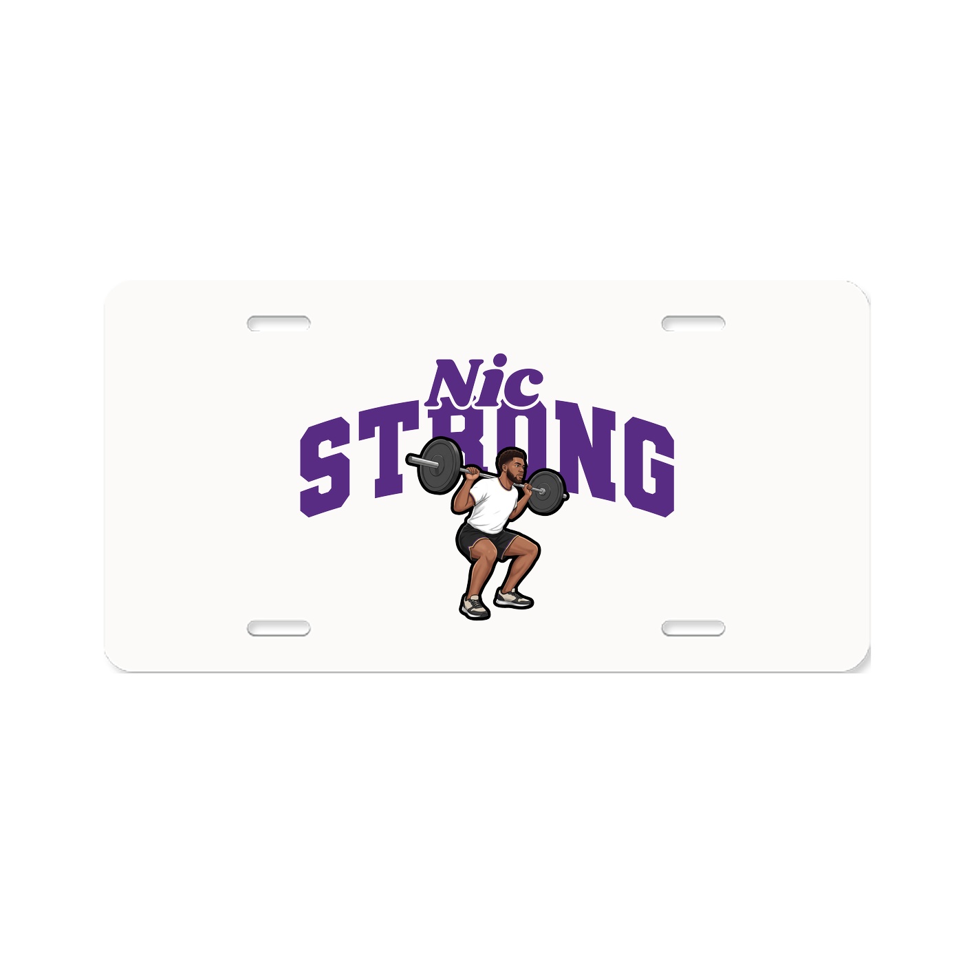 License Plate — Signature Arch in Classic