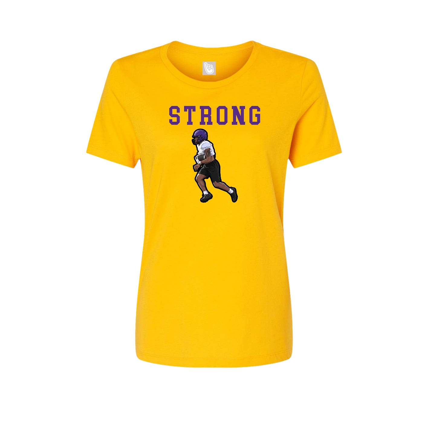 Fitted Women's Tee — Shirsey in Gold