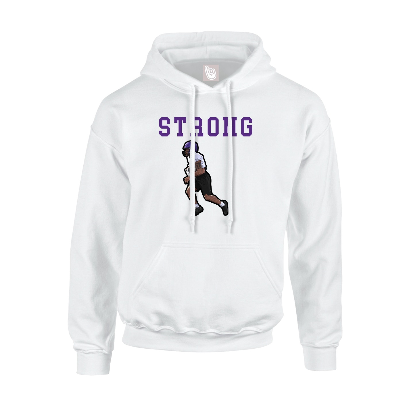 Youth Hoodie — Shirsey in White