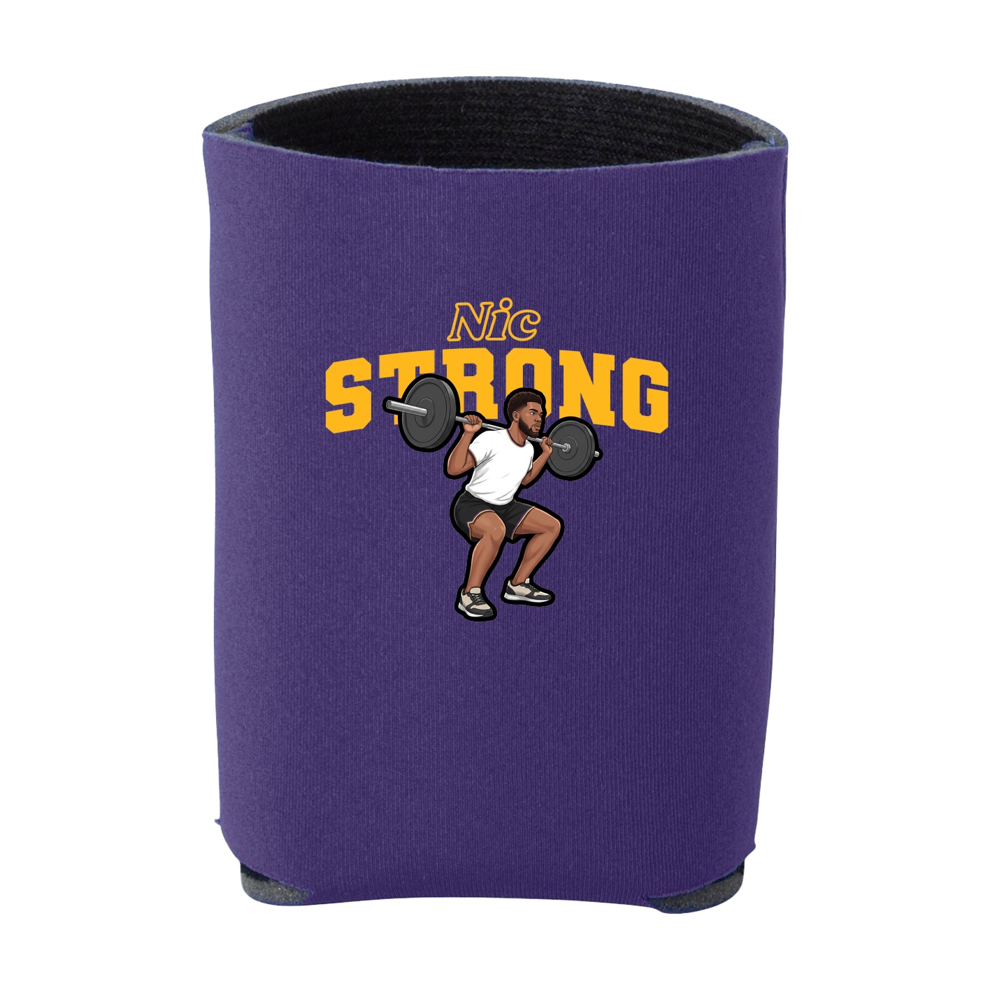 Can Holder — Name Arch in Purple