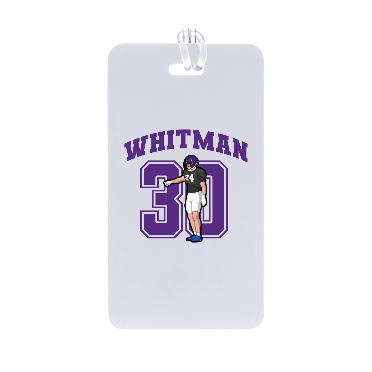 Bag Tag — Number in Classic