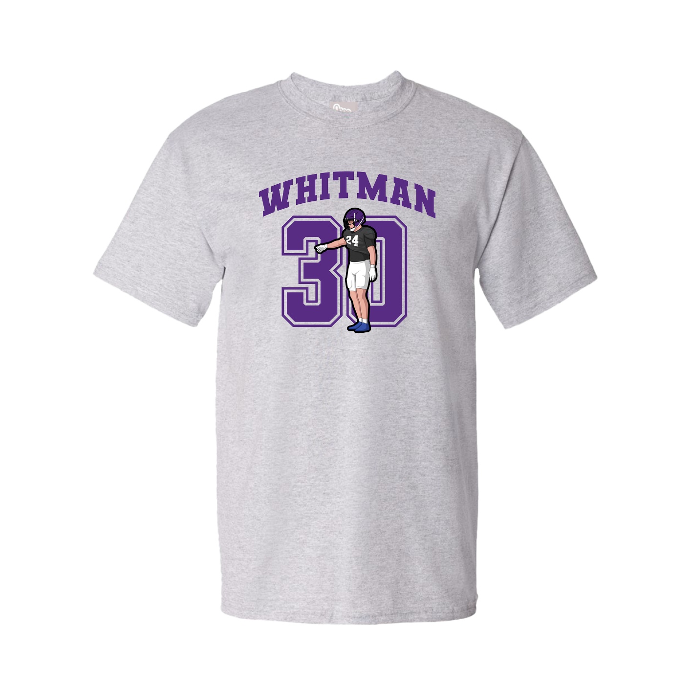 Tee — Number in Grey