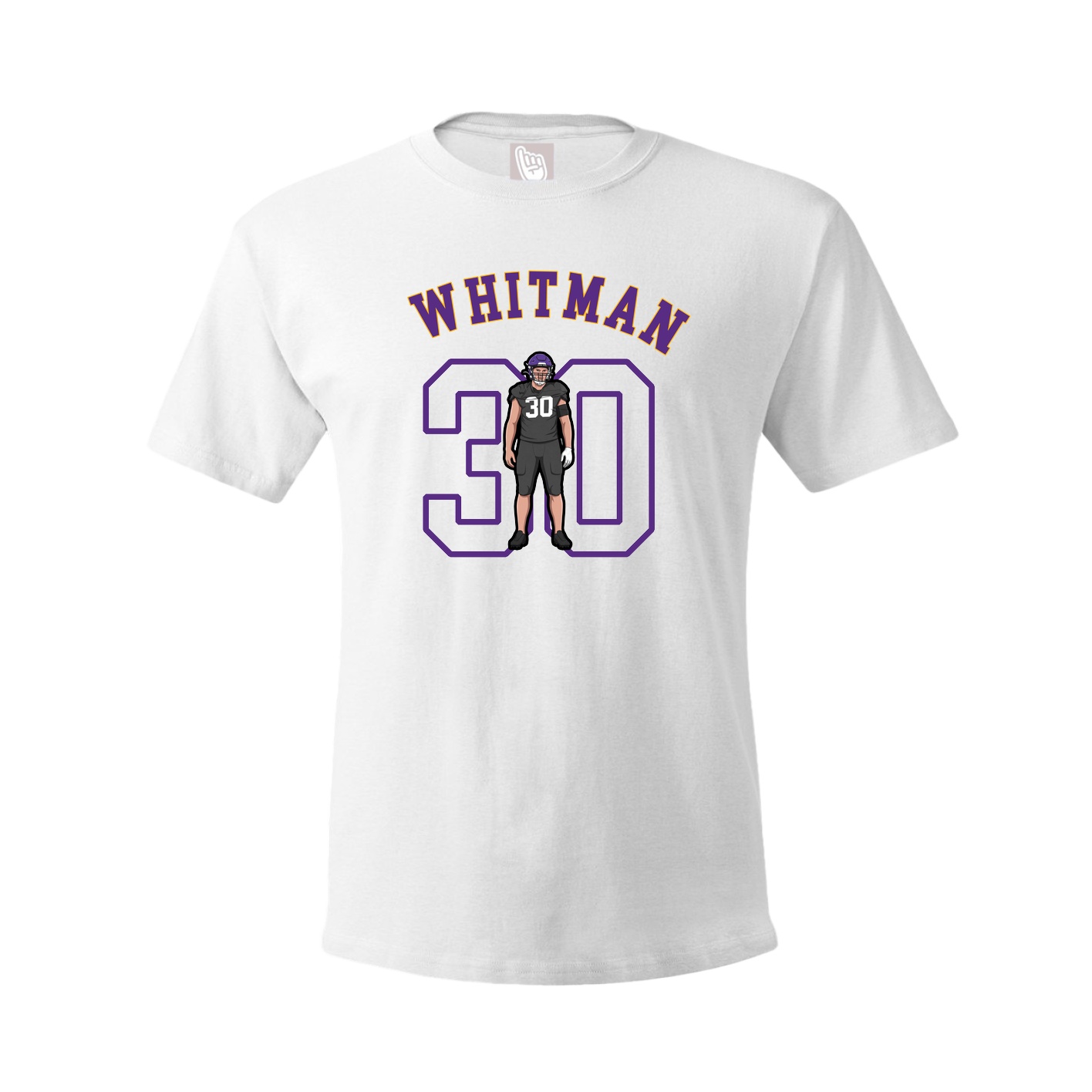 Youth Tee — Shirsey Arch in White
