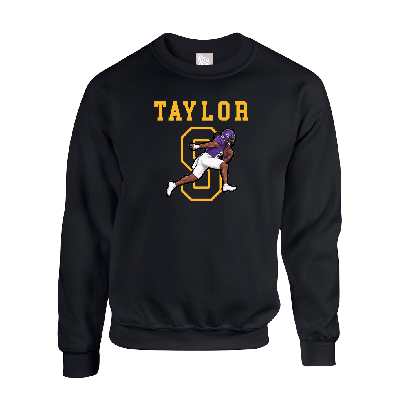 Fleece Crew — Shirsey in Black