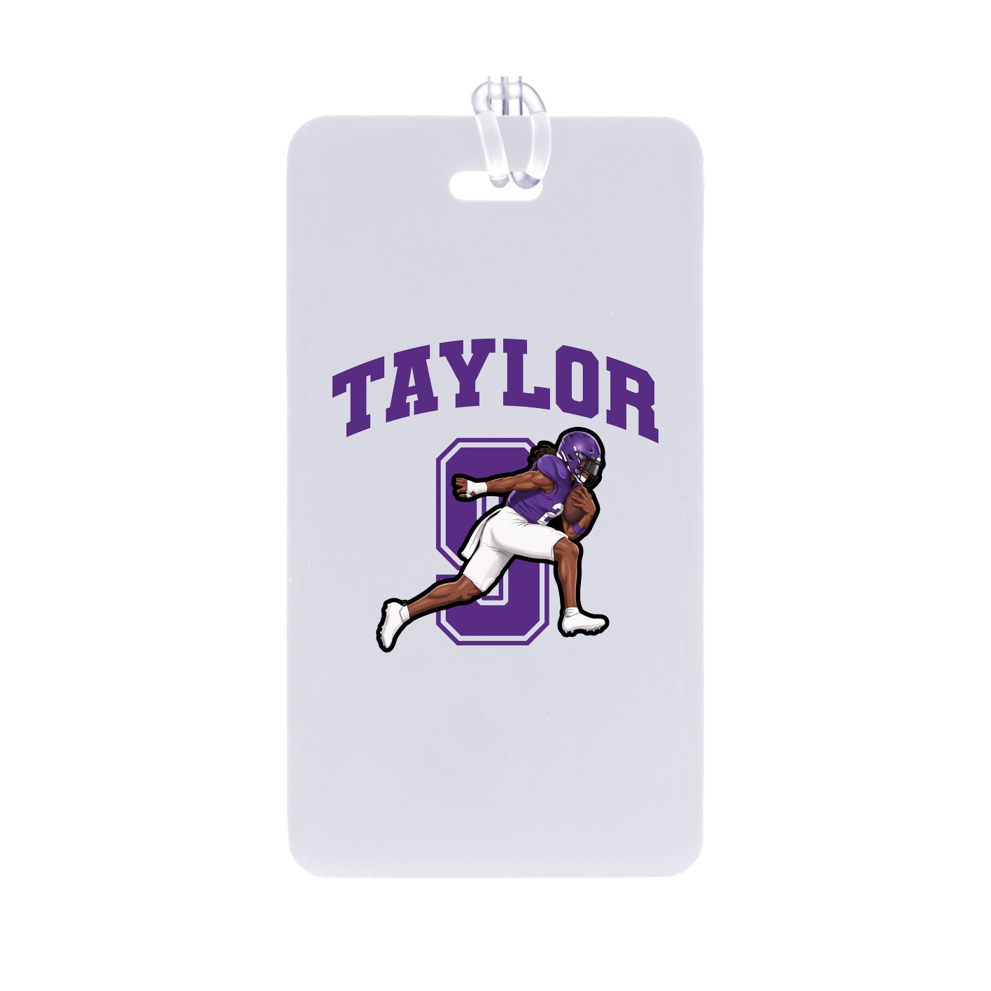 Bag Tag — Number in Classic