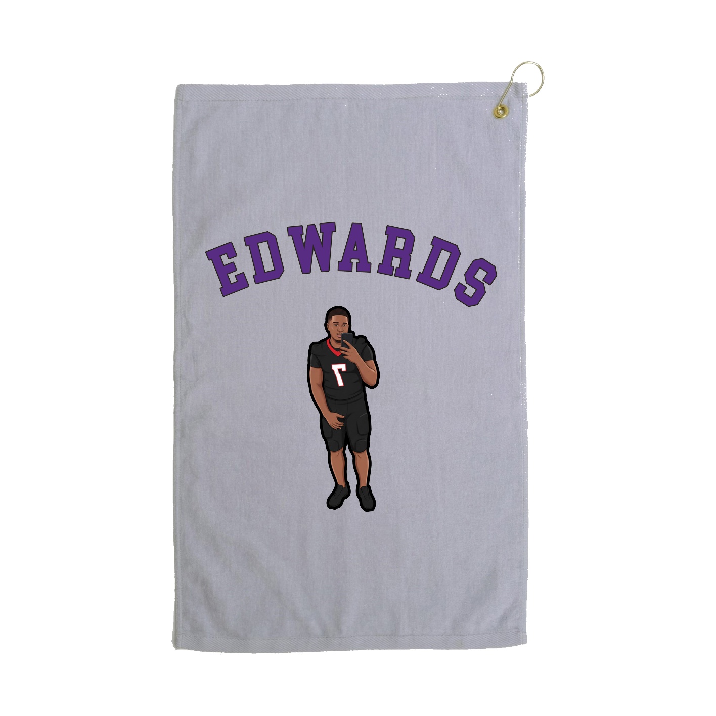 Golf Towel — Shirsey Arch in Grey