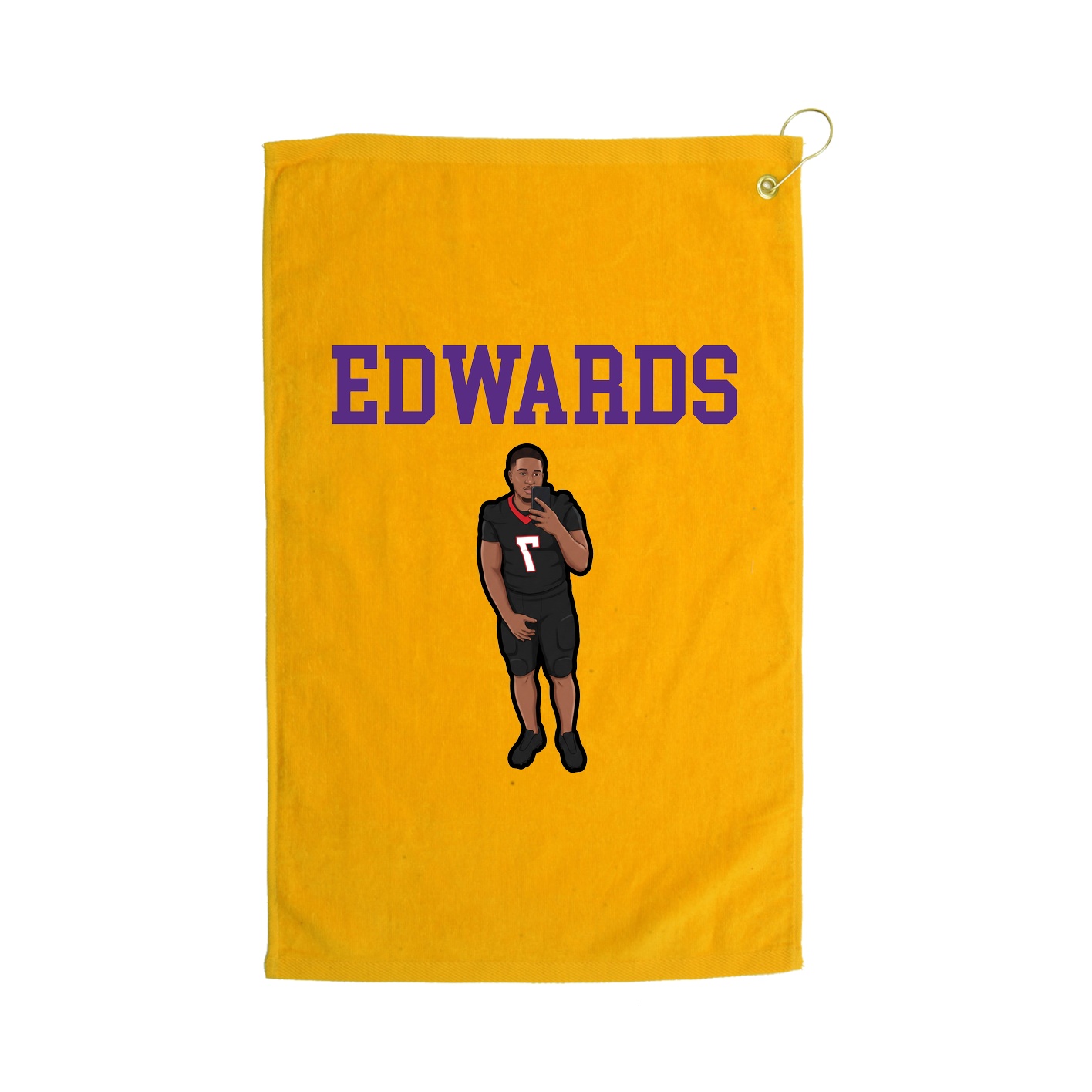 Golf Towel — Shirsey in Gold