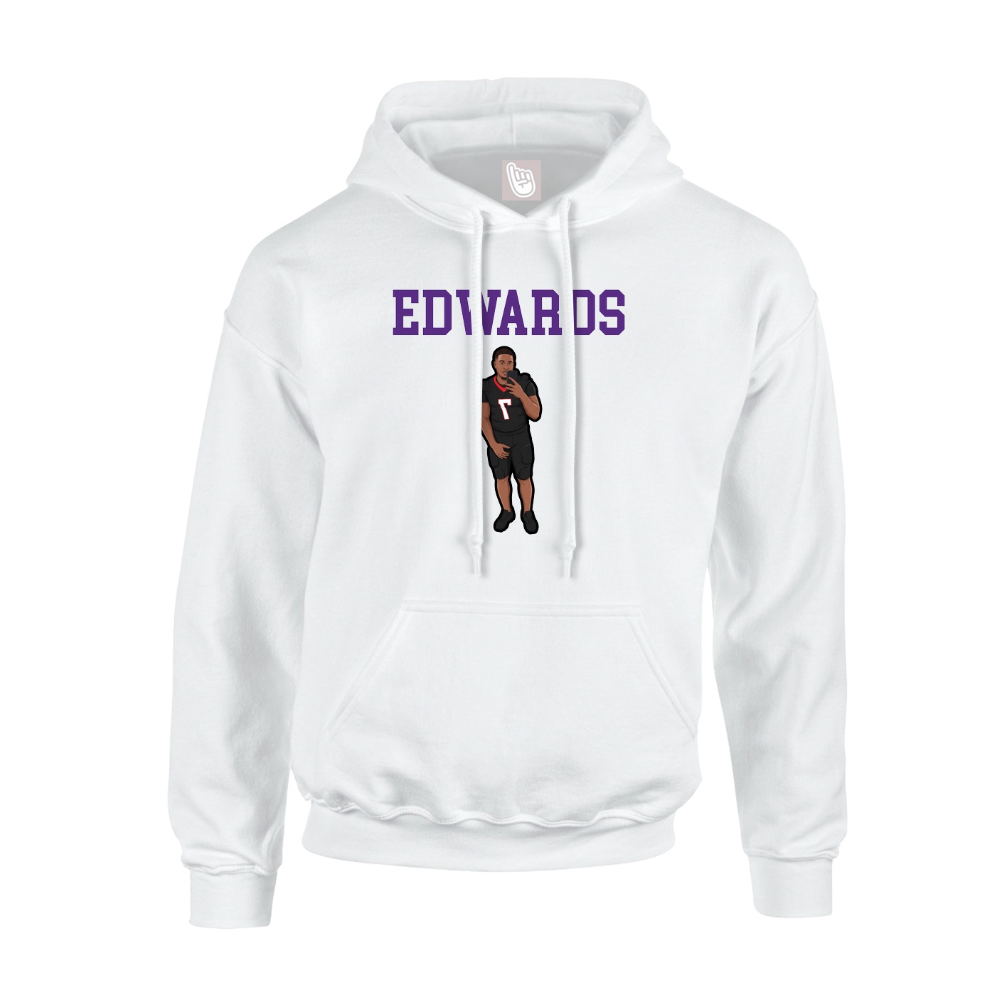 Youth Hoodie — Shirsey in White