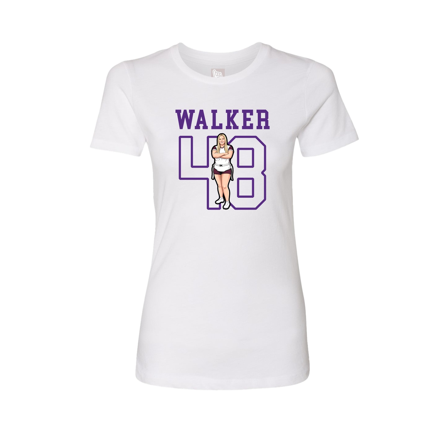 Fitted Women's Tee — Shirsey in White