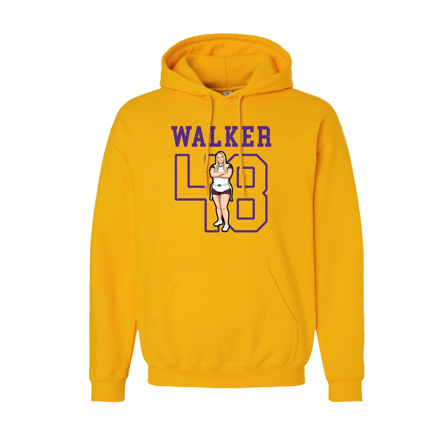 Hoodie — Shirsey in Gold
