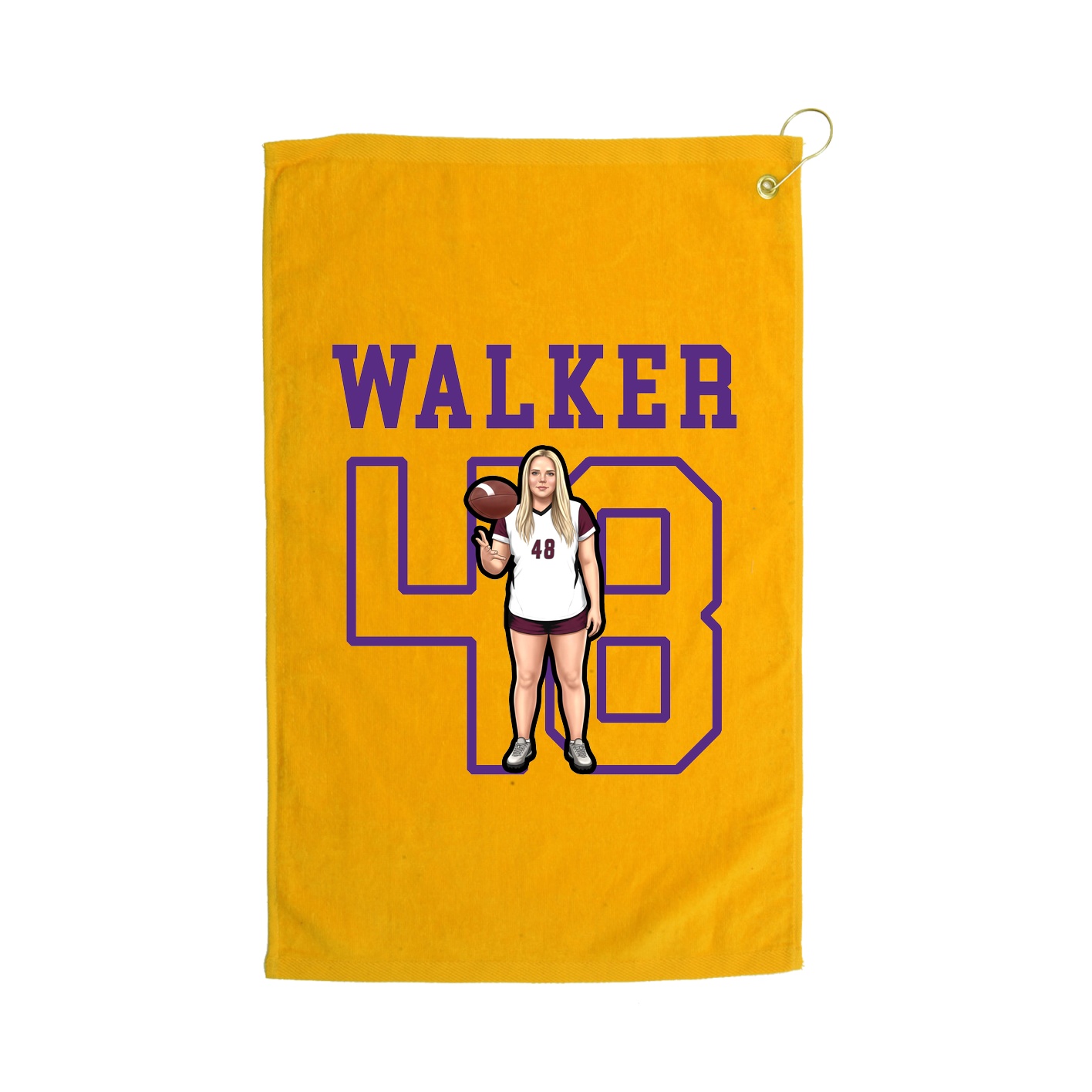 Golf Towel — Shirsey in Gold