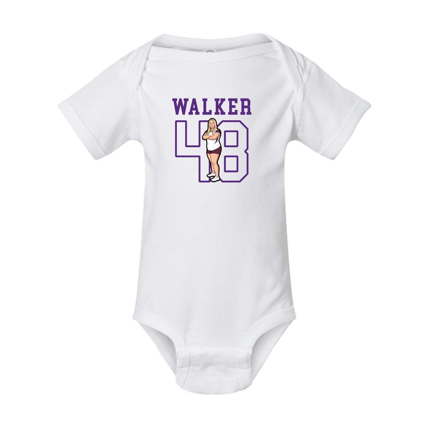 Baby Onesie — Shirsey in White