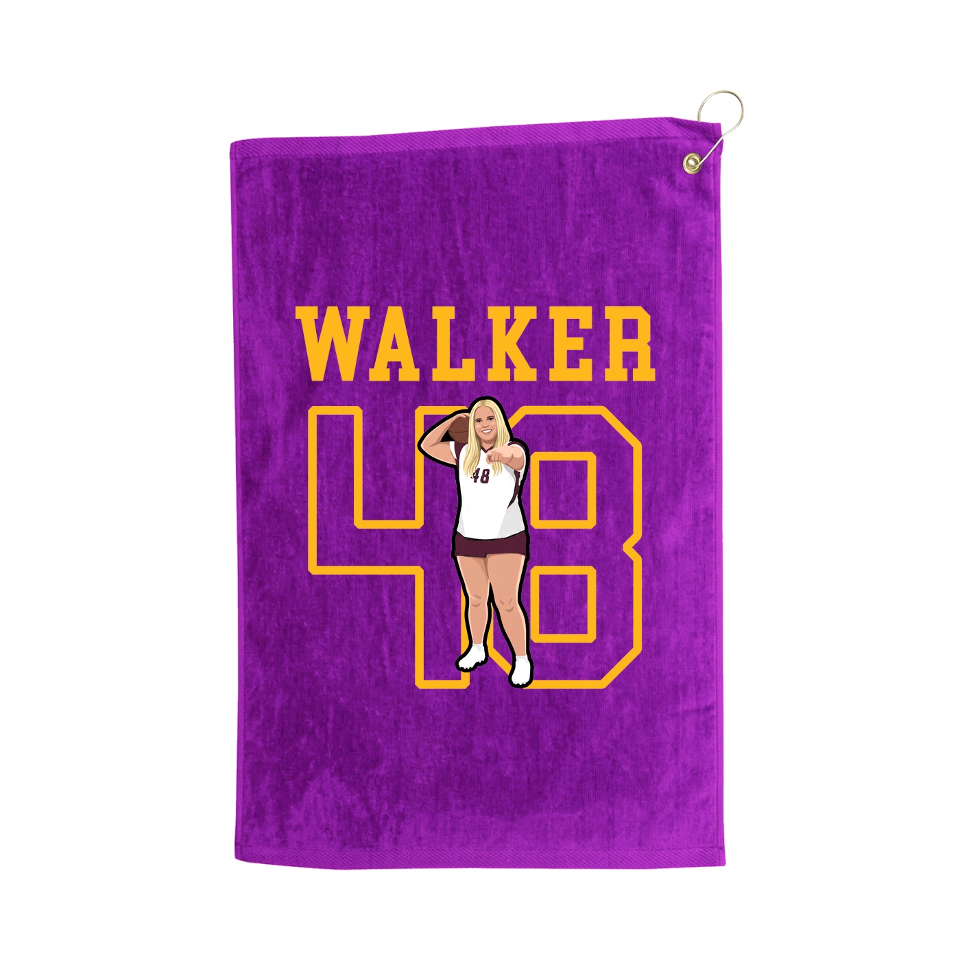 Golf Towel — Shirsey in Purple