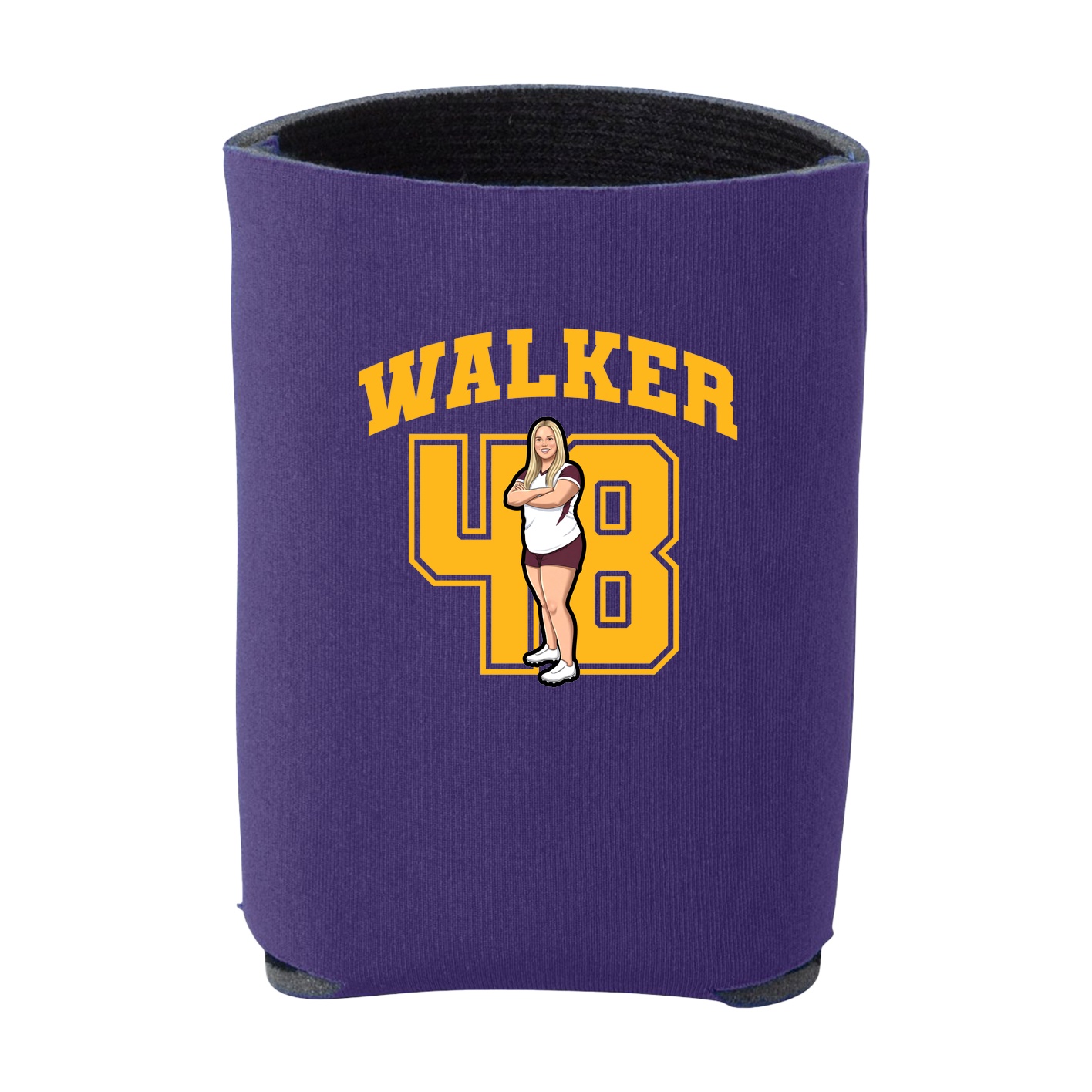 Can Holder — Number in Purple