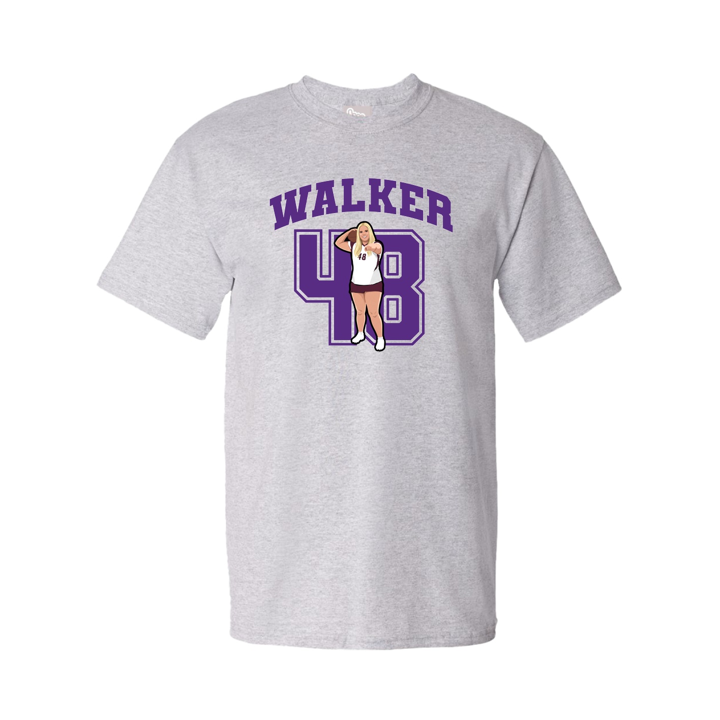 Tee — Number in Grey