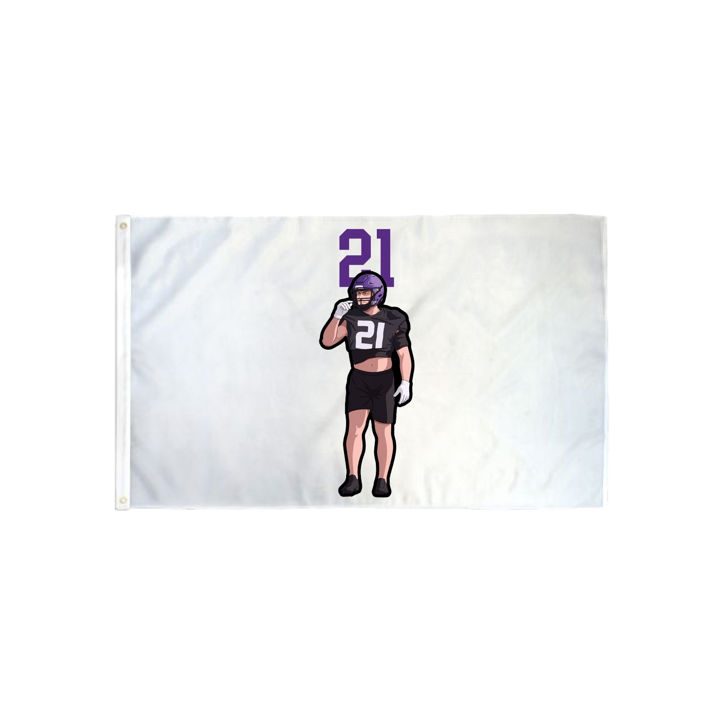3x5 Flag — Number Top in Classic