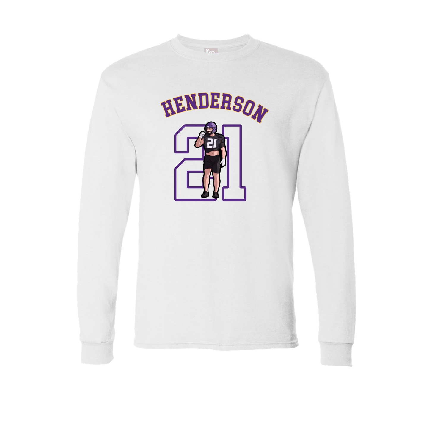 Long Sleeve Tee — Shirsey Arch in White