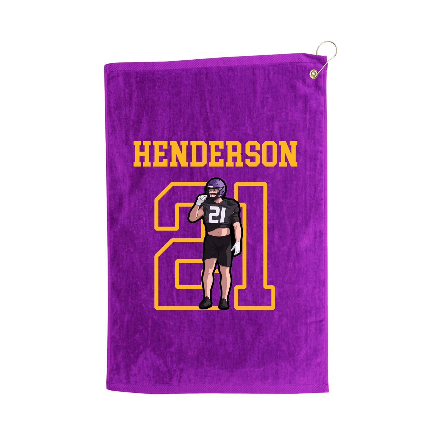 Golf Towel — Shirsey in Purple