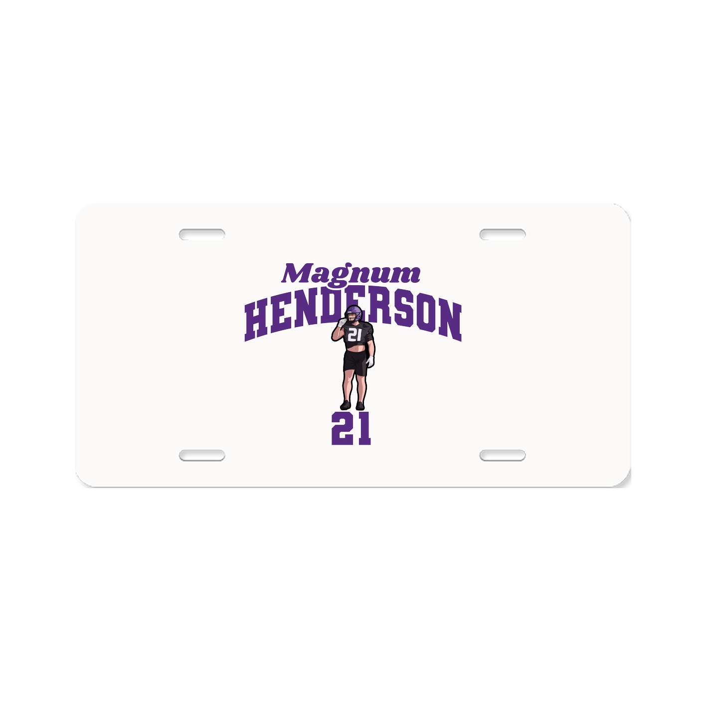 License Plate — Signature Arch in Classic