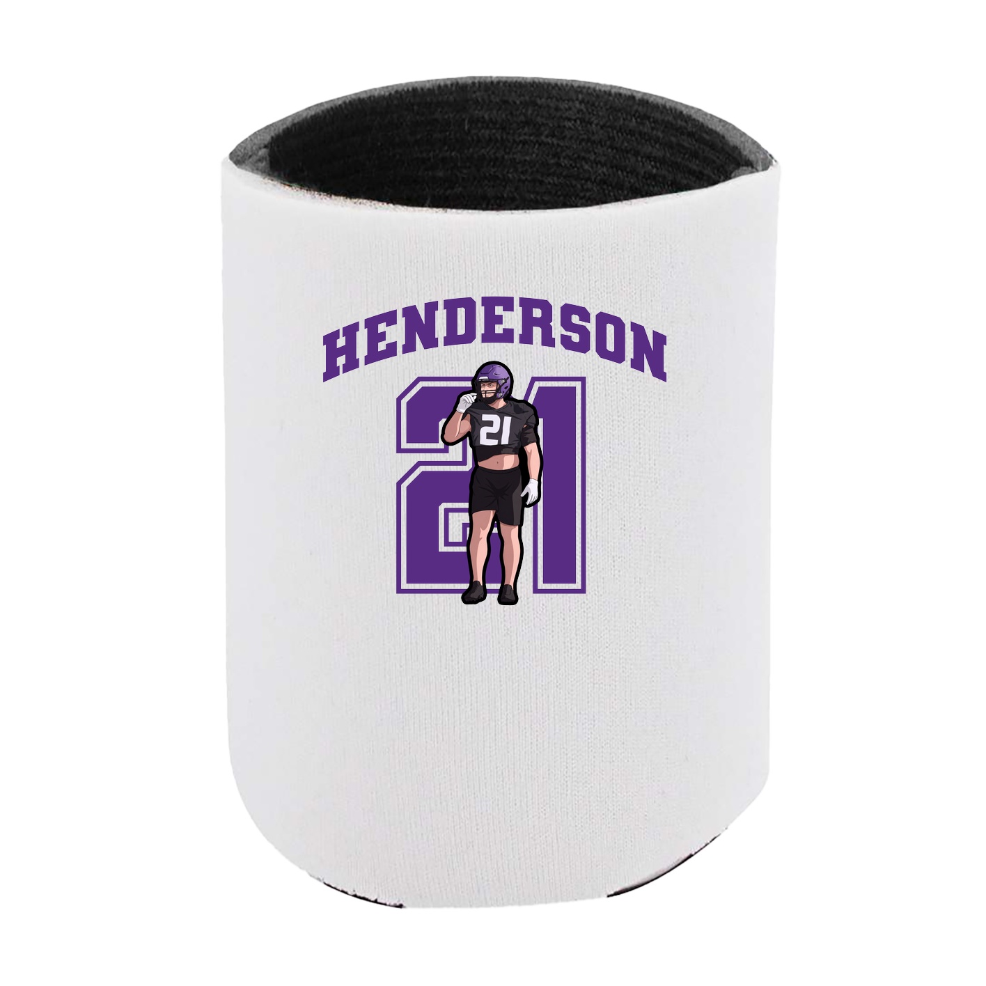 Can Holder — Number in White