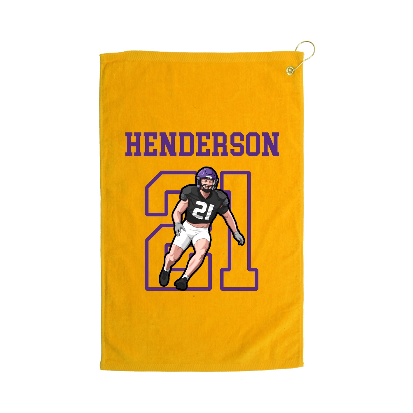 Golf Towel — Shirsey in Gold