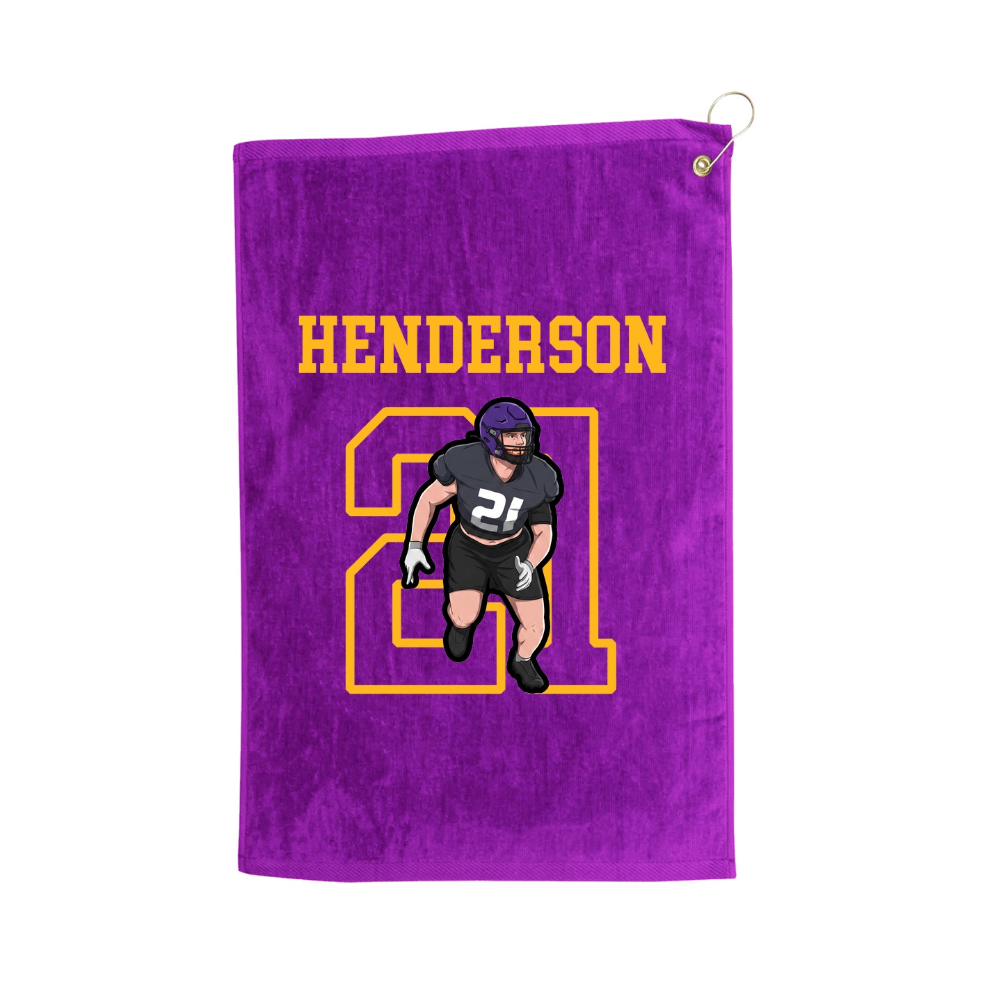 Golf Towel — Shirsey in Purple